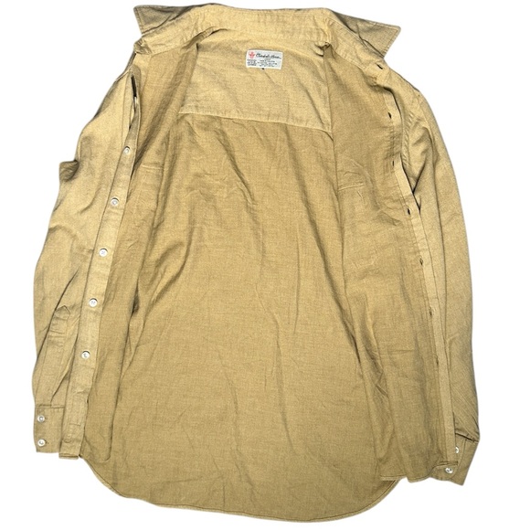 Turnbull & Asser England Herringbone Weave Custom Made Premium Dress Shirt SzXL - Picture 4 of 10